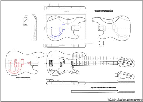 Bass Guitar Body By Hand & By CNC // PT 1 DIY Bass Guitar Plans